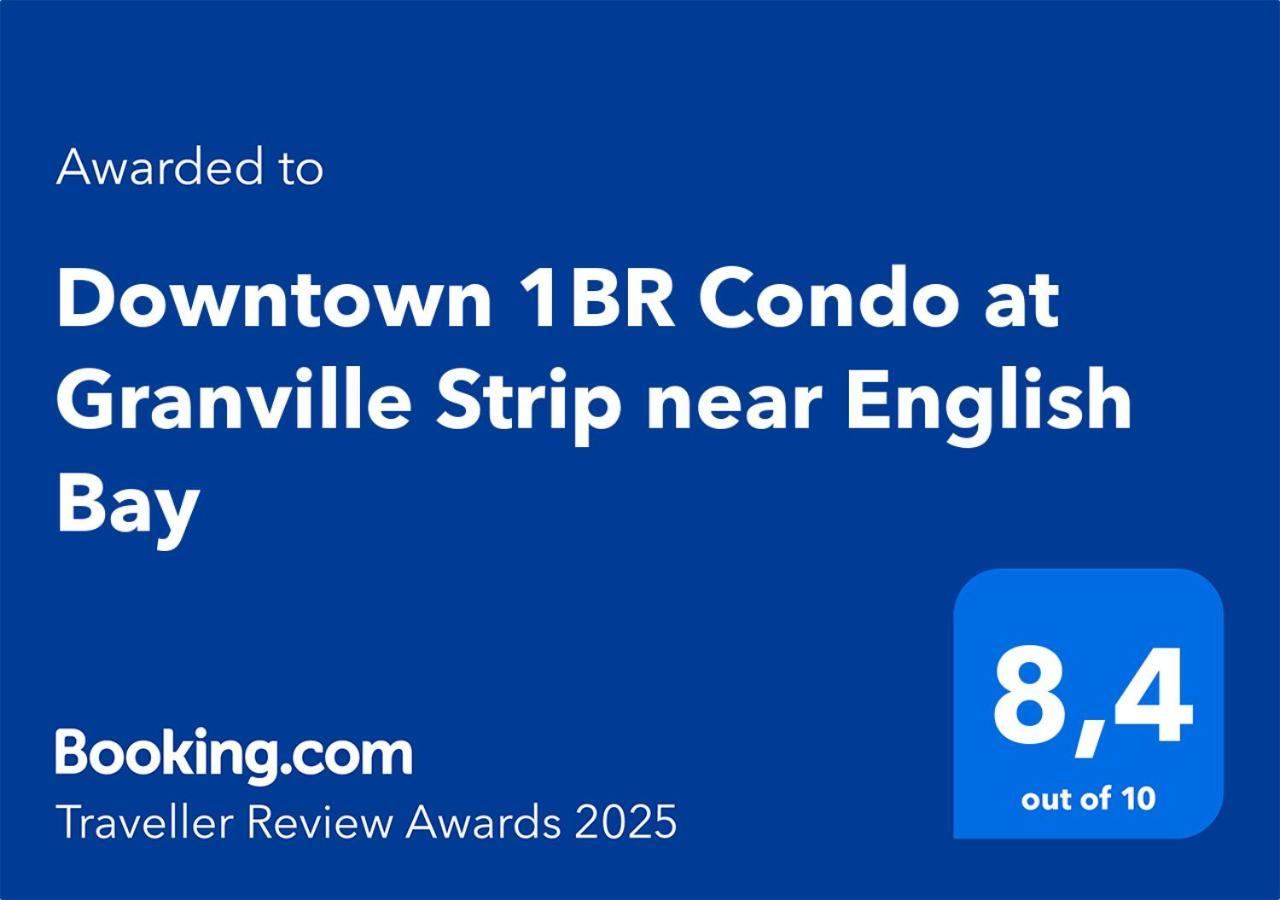 Downtown 1Br Condo At Granville Strip Near English Bay فانكوفر المظهر الخارجي الصورة